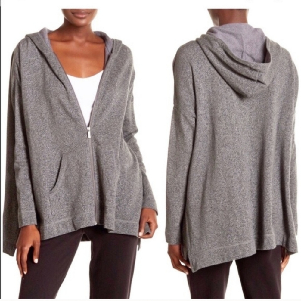Ugg Pearl Oversized Hoodie Grey Heathered Medium